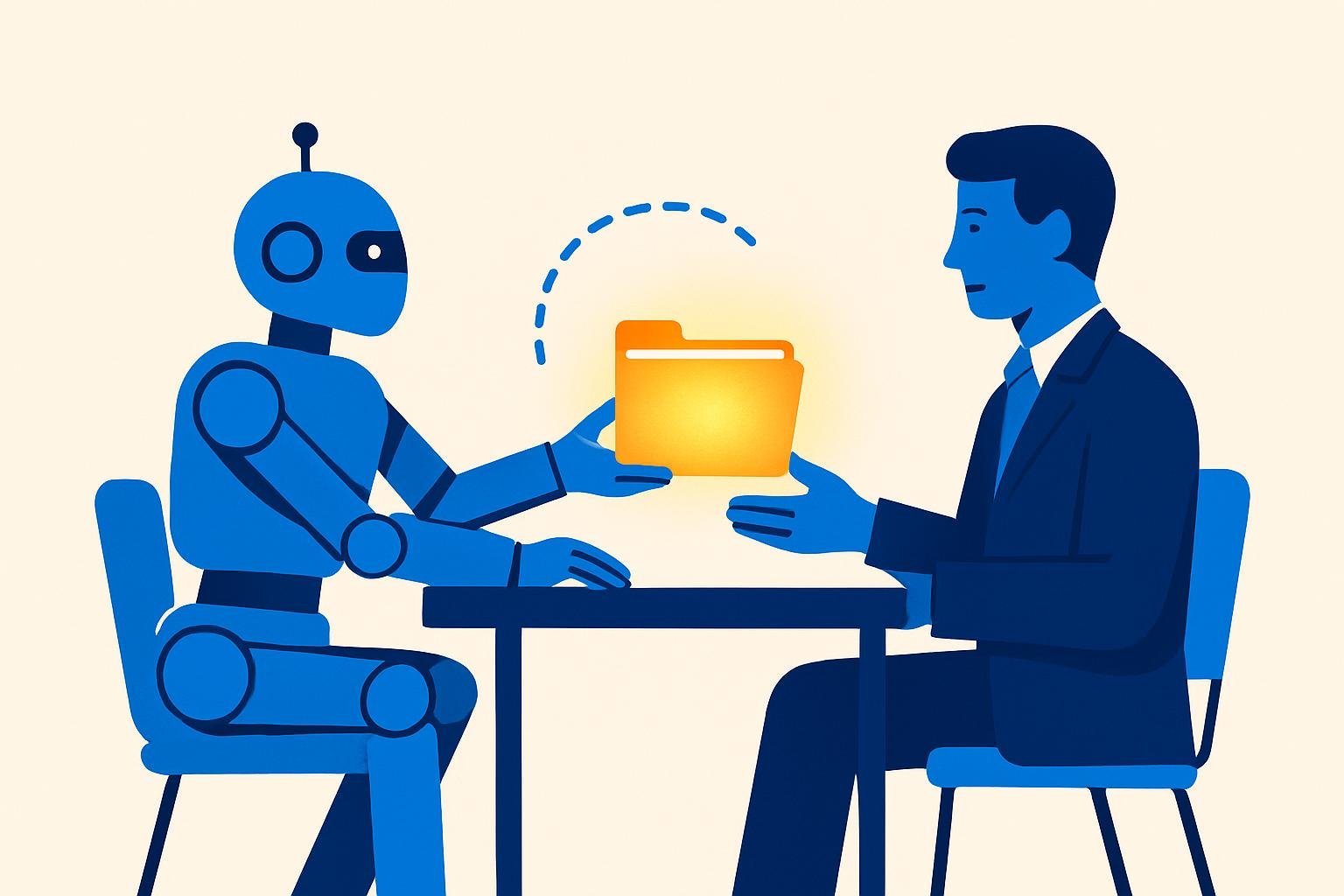 AI agent bàn giao hồ sơ kèm ngữ cảnh cho nhân viên xử lý tiếp